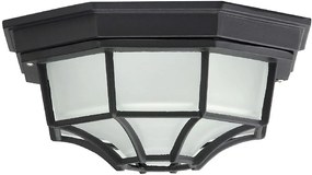 Rabalux Milano kültéri állmennyezet alatti lámpa 1x100 W fekete 8346