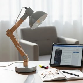 Brilagi - Asztali lámpa FOCUS 1xE27/40W/230V szürke