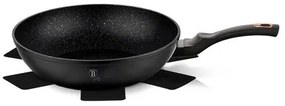 Berlinger Haus Black Rose Collection Wok serpenyő márvány felülettel, 30 cm