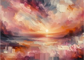 Kép - Festett alkonyat (70x50 cm)