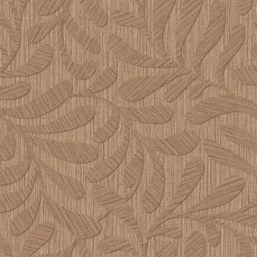Decoprint Terra Nova Marquetry barna faerezetes texturált vlies tapéta – TN29053