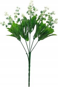 Golyós csokor 31 cm fehér