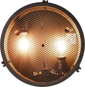 BRILLIANT HK19237S76 ZOIS Loft Mennyezeti Lámpa Matt Fekete E27 IP20
