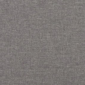 vidaXL világosszürke szövet pad 70 x 35 x 41 cm