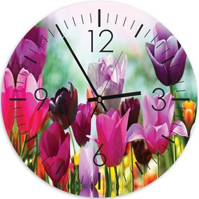 Gario Falióra Színes tulipánok Méret: 80 x 80 cm