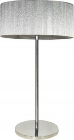 Asztali lámpa Candellux Solo ezüst 40 W