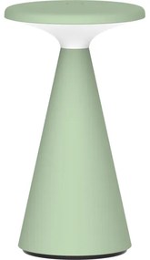 PAROS LED asztali lámpa, 1,8W, 5V USB, 1800 mAh, IP44, zöld