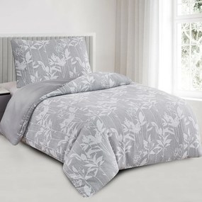 Alabama szürke jacquard ágynemű, 140 x 200 cm, 70 x 90 cm