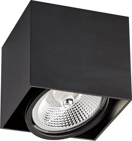 ZUMA LINE ACGU10-115-N BOX Kocka Mennyezeti Lámpa Fekete GU10 IP20