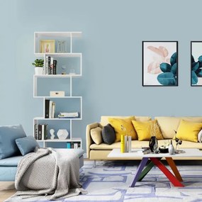 LIVARO fehér könyvszekrény