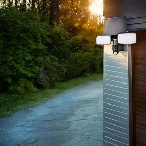 Solight WO7203 - LED napelemes reflektor érzékelővel LED/9W/3,7V 3600 mAh IP54