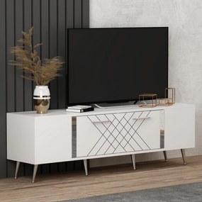 TV asztal Detas White