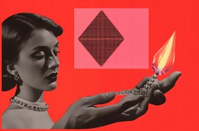 Poszter 86,4x56,8cm A valóság kiégése