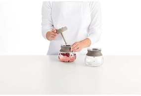 Világosbarna üveg teáskanna szűrővel 500 ml – Lékué