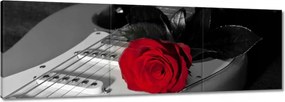Képek 150x50 Elektromos gitár rózsával