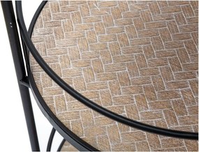 Fém gurulós zsúrkocsi 41,5x40 cm Arex – Mauro Ferretti