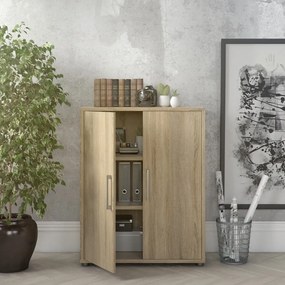 Natúr színű bútorelem - ajtó tölgyfa dekorral 84x105 cm Prima – Tvilum