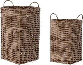 Műrattan kaspó szett 2 db-os ø 35 cm Cestina – Bloomingville
