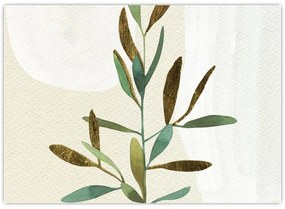 Kép - Akvarell ág N⁰2 (70x50 cm)