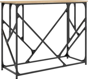 vidaXL sonoma tölgy színű szerelt fa tálalóasztal 100 x 40 x 80 cm