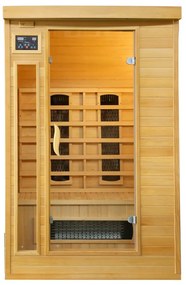 Sauna DeLuxe 2220 CB / CR, világosbarna