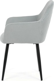 Étkezőszék kék kordbársony kárpittal – DCH-V4009 BLUE6