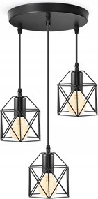 Mennyezeti lámpa csillár lógó világítás Loft fém konyha nappali