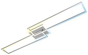 Brilo - LED Dimmelhető felületre szerelhető csillár FRAME 2xLED/20W/230V Wi-Fi Tuya + távirányító