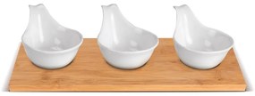 Lamart LT9219 4 részes Bamboo tálkészlet, 27 x 12cm
