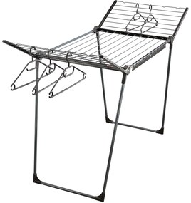 Leifheit Pegasus 200 Solid Black ruhaszárító