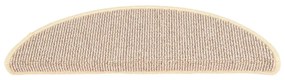15 db fehér-barna lépcsőszőnyeg 65 x 21 x 4 cm