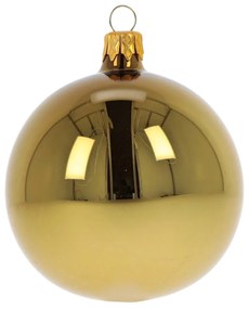 3 db-os üveg aranyszínű karácsonyi dekoráció készlet - Ego Dekor