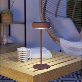 Eglo 75879-LED SIMERI napelemes, tölthető asztali lámpa LED/3W/5V 1800mAh IP44 narancssárga