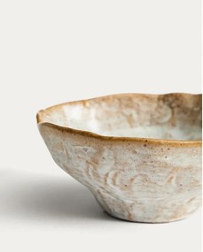 Szürke kerámia leveses tálka Alenia – Kave Home