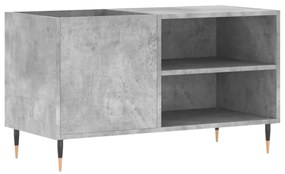 betonszürke szerelt fa hanglemezszekrény 85x38x48 cm