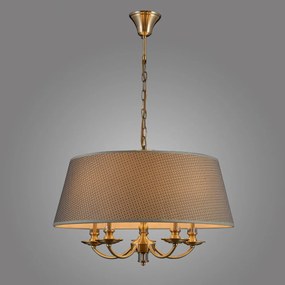 Italux Klasszikus Csillár Zanobi Antik bronz ITXPND-43272-5A