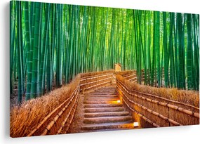 Kép - Japán bambusz erdő (90x60 cm)