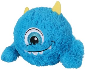Monster felfújható szőrgolyó kék, 23 cm átmérő