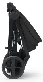 KINDERKRAFT -Kombinált babakocsi 3in1 NEWLY Klasszikus fekete  + autósülés MINK PRO