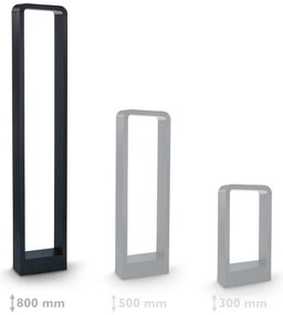 Brilagi - LED Kültéri lámpa BARI LED/7W/230V 3000/4000/6000K IP54 80 cm