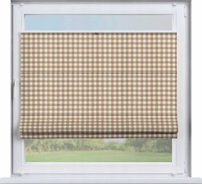 Dekoria Római Szicília pliszírozott roló 80x160 barna árnyalatok