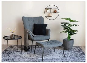Fekete többszintes fém polc Genk - House Nordic