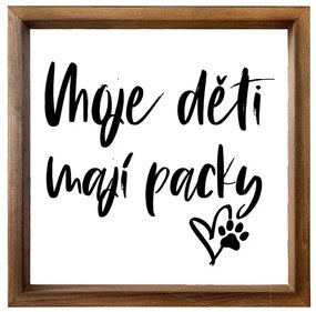 Bohemia Gifts Dekoratív kép - Packy