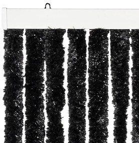 antracitszürke zsenília rovarfüggöny 100 x 200 cm