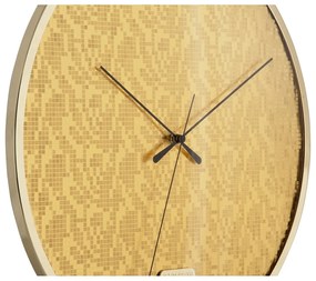 Karlsson 6005GD dizájner falióra, arany, átmérő 40cm