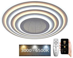 NEDES LED állítható mennyezeti lámpa LED/140W/230V 3000-6500K + távirányító J1316/W