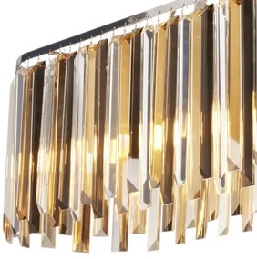 Searchlight 9838-8CC - Csillár zsinóron CLARISSA 8xE14/40W/230V