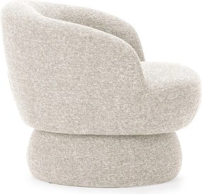 Bézs forgó fotel Dali – MOME