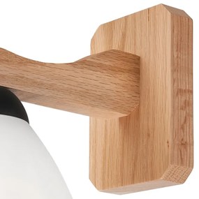 Fali lámpa ADRIANO 1xE27/60W/230V tölgy