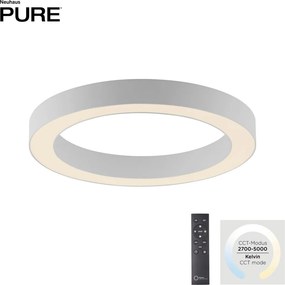 Paul Neuhaus modern mennyezeti lámpa pure lines round fehér pln6310-16